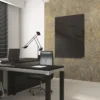 Oficina oscura para el panel negro