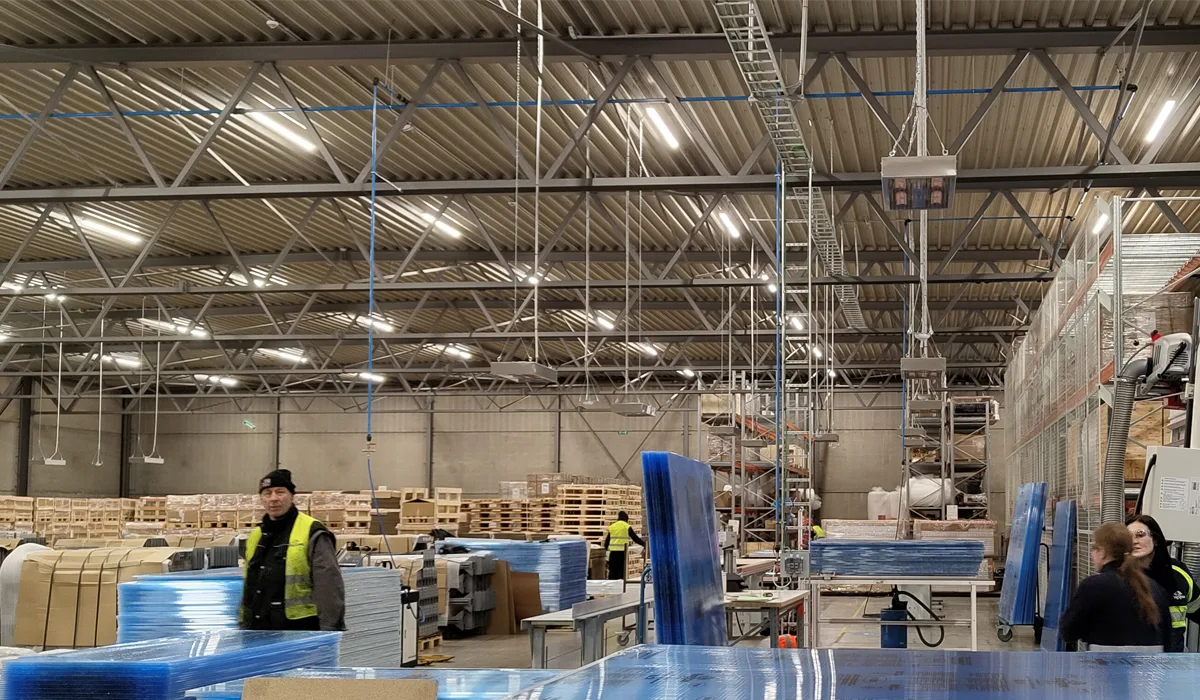 Calentadores Power 4 instalados en Kingspan