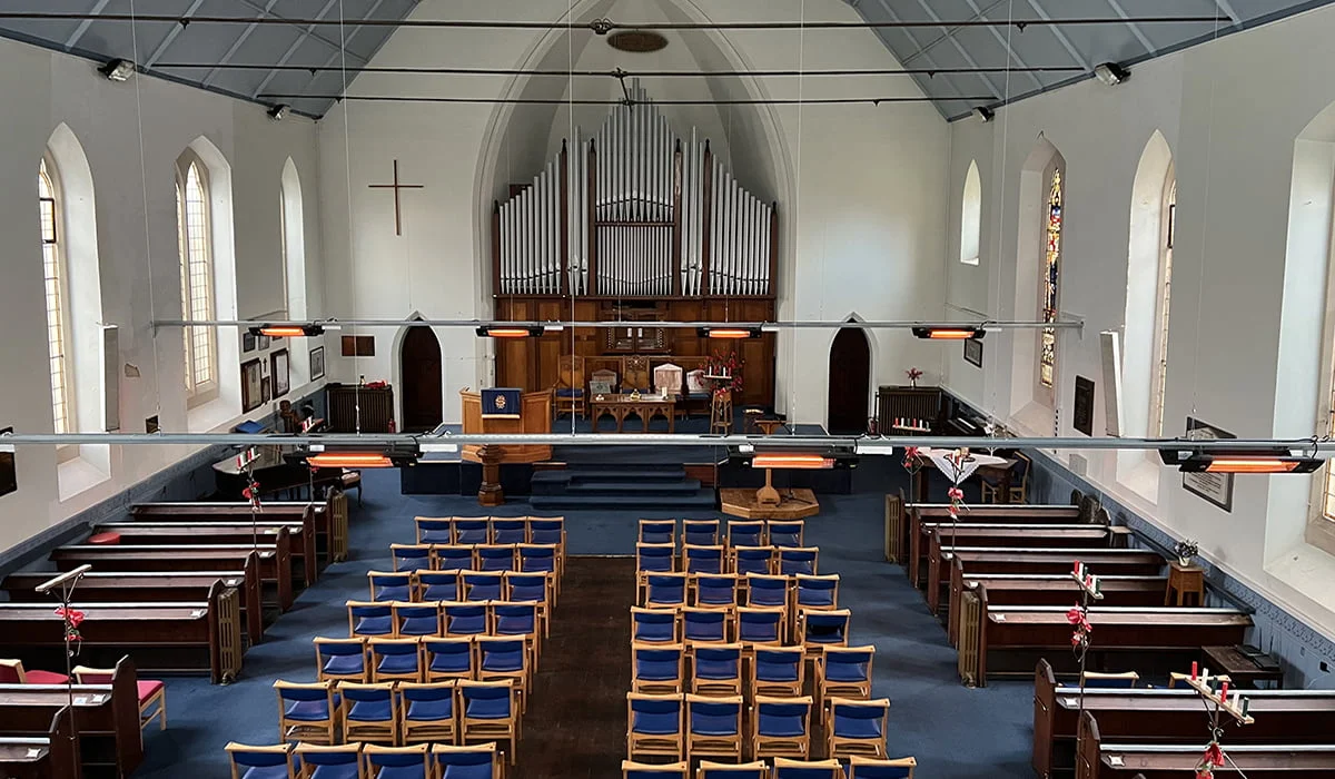 Calefacción de Herschel Colorado en una iglesia