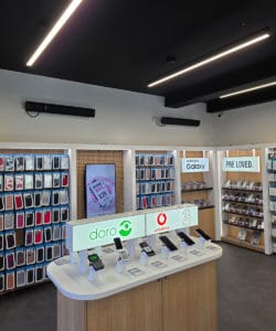 Aspect XL instalado en la tienda