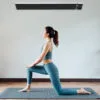 Yoga caliente en casa con Summit negro